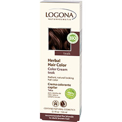 Logona Organic Color Cream Herbal Hair Colour (Teak)