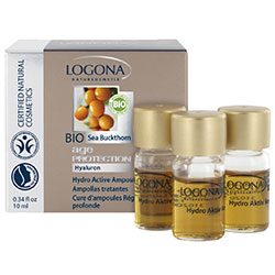 Logona Organik Age Protection Yaşlanmayı Geciktirici Hidro-Aktif Ampul Kürü 10ml