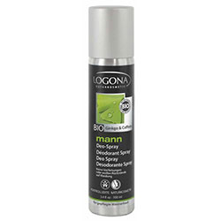 Logona Organic Man Deo Spray  Ginkgo & Caffeine  100ml