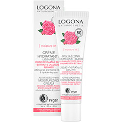 Logona Organic Active Smoothig Day Cream (Rose & Kalpariane, Dry Skin) 30ml