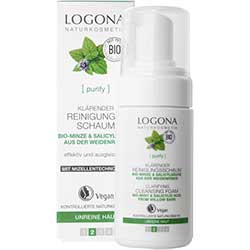 Logona Organic Mint & Salicylic Acid Cleansing Foam 100ml