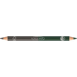 Logona Organic Double Eyeliner Pencil (02 Forest)