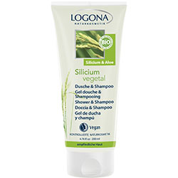 Logona Organic Vegetal Silica Shampoo & Shower Gel 200ml