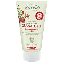 Logona Organic Hand Cream  Pomegranate & Q10  50ml