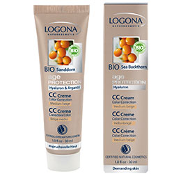 Logona Organic Age Protection CC Cream  Medium Beige  30ml