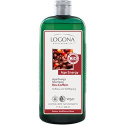 Logona Organik Şampuan  Kafein ve Kurt Üzümü Özlü  Enerji Şampuanı  500ml