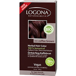 Logona Organic Herbal Hair Color Powder (Coffee Brown)