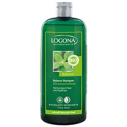 Logona Organic Shampoo  Balance  Lemon Balm  500ml