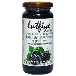 Lütfiye Organik Böğürtlen Reçeli 280g