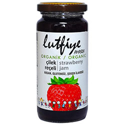 Lütfiye Organik Çilek Reçeli 280g