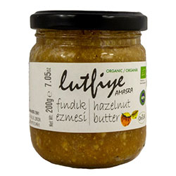 Lütfiye Organic Hazelnut Paste 200g