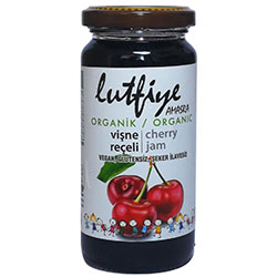 Lütfiye Organic Sour Cherry Jam 280g