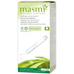Masmi Organic Cotton Tampon with Applicator (Super) 14 pcs
