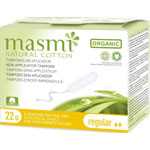 Masmi Organic Cotton Tampon  Normal  22 pcs