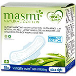 Masmi Organic Cotton Ultra Thin Night Pad 10 pcs