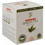 MEGA TEA Organik Yeşil Çay 12 Poşet