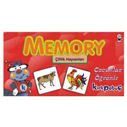 Memory Çiftlik Hayvanları Yapboz (24 Parça, 3+ Yaş)