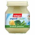 Milupa Organik Brokoli Patates Kavanoz Maması 125gr