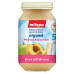 Milupa Organik Elma Şeftali Muz Kavanoz Maması 200gr