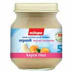 Milupa Organik Kayısı Muz Kavanoz Maması 125gr