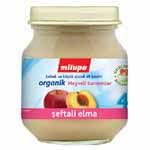 Milupa Organic Peach & Apple 125g