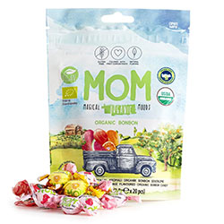 MOM Organik Bonbon Meyveli Şeker 20 adet