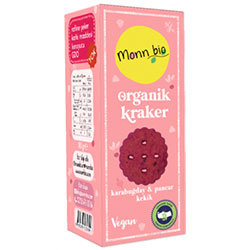 Monn Bio Organic Buckwheat & Beetroot & Oregano Cracker 80g