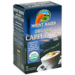Mount Hagen Organic Cappuccino 10 Bags