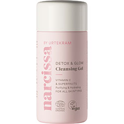 Narcissa By Urtekram Detox & Glow Cleansing Gel  All Skin Types  150ml