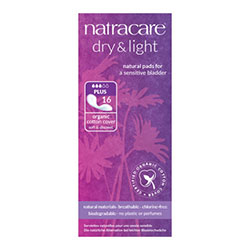 Natracare Organic Dry+Light (Plus) 16 Pcs
