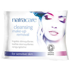 Natracare Organic Cleansing Makeup Remover Wipes 20Pcs