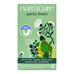Natracare Organic Panty Liners (Mini) 30 pcs