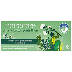 Natracare Organic Pads  Ultra Thin Liners  22 Pcs
