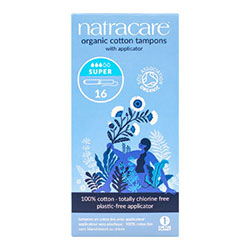 Natracare Organic Tampon  16 Pcs  Super 