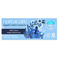 Natracare Organic Tampon (20 Pcs, Super)