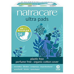 Natracare Organic Pads  Ultra  Regular  14 Pcs