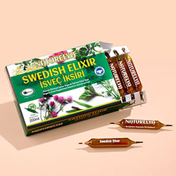 Naturelya Organik İsveç İksiri  İsveç Şurubu  20 Adet