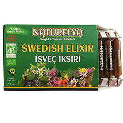 Naturelya Organik İsveç İksiri  İsveç Şurubu  20 Adet