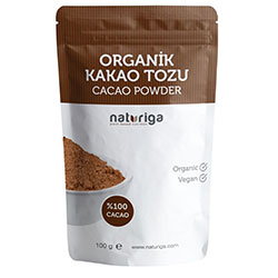 Naturiga Organik Kakao Tozu 100g