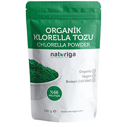 Naturiga Organik Chlorella Tozu 100gr