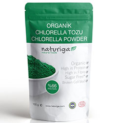 Naturiga Organik Klorella  Chlorella  Tozu 100g