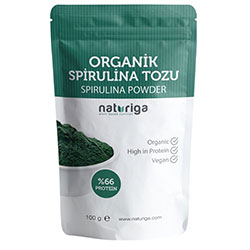 Naturiga Organic Spirulina Powder 100g