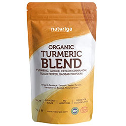 Naturiga Organic Curcumin Mix  Curcumin Latte  75g