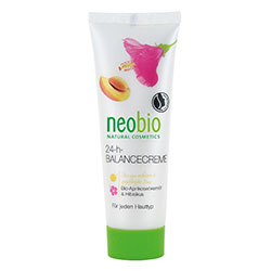 Neobio Organic 24h Balance Cream  Appricot & Hibiscus  50ml