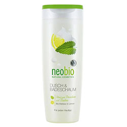 Neobio Organic Flavored Shower & Bath Foam  Melissa & Lemon  250ml