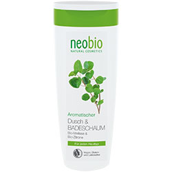 Neobio Organik Duş ve Banyo Köpüğü  Melisa & Limon  250ml