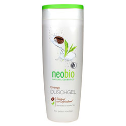Neobio Organik Enerji Duş Jeli  Kafein & Yeşil Çay  250ml