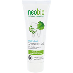 Neobio Organic Herbal Toothpaste  Fluorid Free  Witch Hazel & Rosemary  75ml