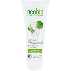 Neobio Organik Günlük Diş Macunu  Florürsüz  Hamamelis & Biberiye Özlü  75ml