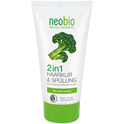 Neobio Organik 2'si 1 arada Saç Bakım Kremi  Brokoli & Shea Yağı  150ml